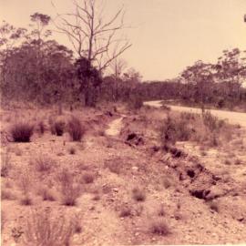 Erosion beside Eumundi Noosa Road, Doonan, ca 1977