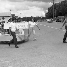 Float, Pomona State School 75th Jubilee Anniversary celebrations parade, Pomona, 28 October 1972