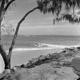 Board riders, First Point, Noosa Heads, 1970-1972