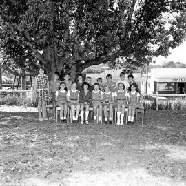 Class Photo, Grade 5, Pomona State School, Pomona, September 1972
