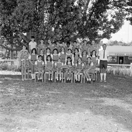 Class Photo, Grade 6, Pomona State School, Pomona, 9 September 1972