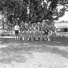 Class Photo, Grade 7, Pomona State School, Pomona, 9 September 1972