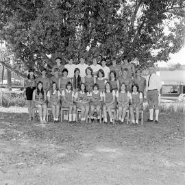 Class Photo, Grade 10, Pomona State School, Pomona, 9 September 1972