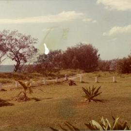 Backyard of Beach House, Noosa North Shore, December 1978