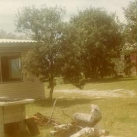 Backyard of Beach House, Noosa North Shore, December 1978